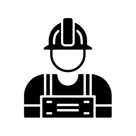 Electrician Iconのイラスト素材