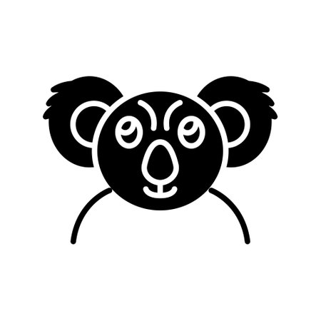 Koala Iconのイラスト素材
