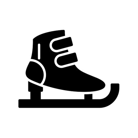 Ice Skates Iconのイラスト素材