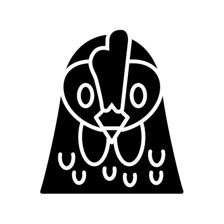 Chicken Iconのイラスト素材
