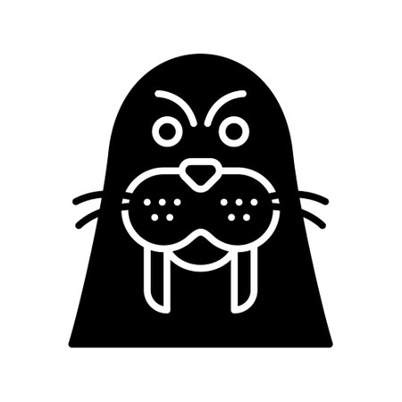 Walrus Iconのイラスト素材