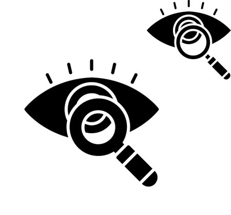 Eye Test Iconのイラスト素材