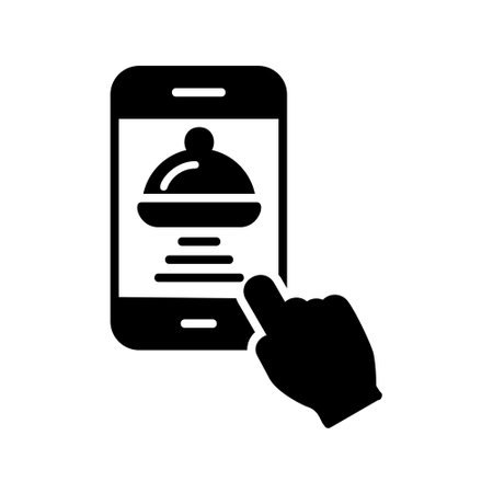 Online Order Iconのイラスト素材