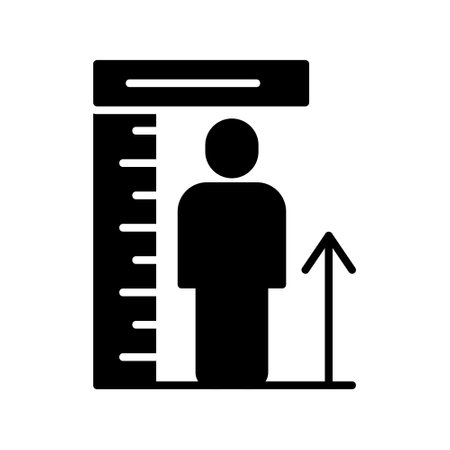 Height Iconのイラスト素材