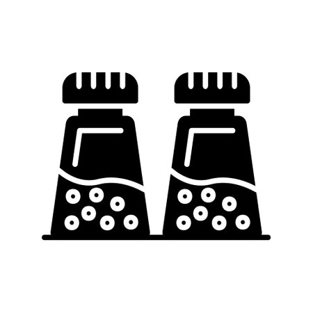 Salt And Pepper Iconのイラスト素材
