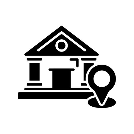 Bank Iconのイラスト素材