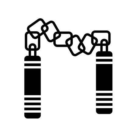 Nunchaku Creative Icon Designのイラスト素材
