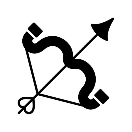 Arrow Bow Creative Icon Designのイラスト素材