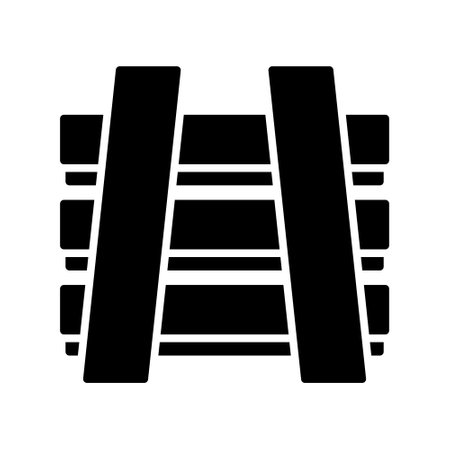 Railway Creative Icons Designのイラスト素材