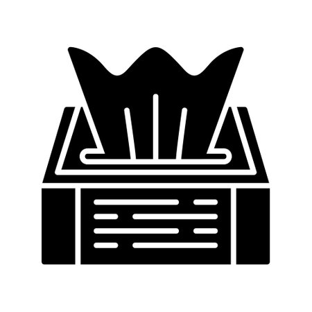 Tissue Box Creative Icons Designのイラスト素材