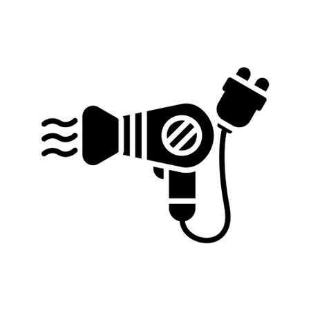 Hairdryer Creative Icons Designのイラスト素材