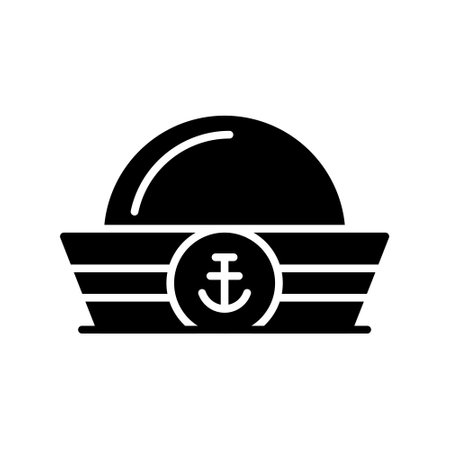 Sailor Hat Creative Icons Designのイラスト素材