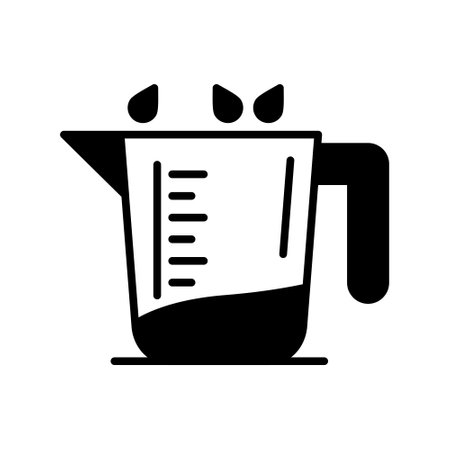 Measuring Glass Creative Icons Designのイラスト素材