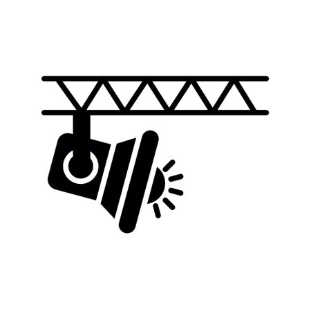 Spotlight Creative Icons Designのイラスト素材