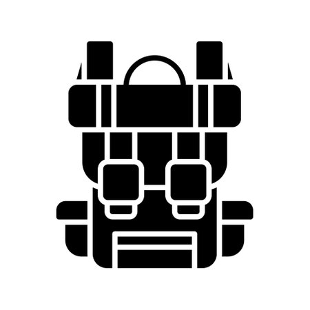 Backpack Creative Icons Designのイラスト素材