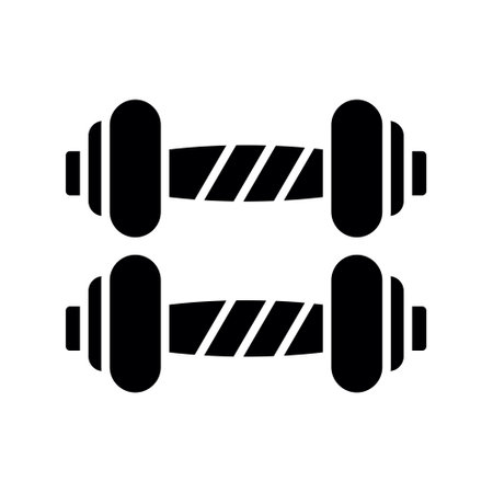 Dumbbells Creative Icons Designのイラスト素材