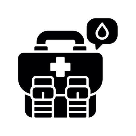 First Aid Kit Creative Icons Designのイラスト素材