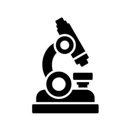 Microscope Creative Icons Designのイラスト素材