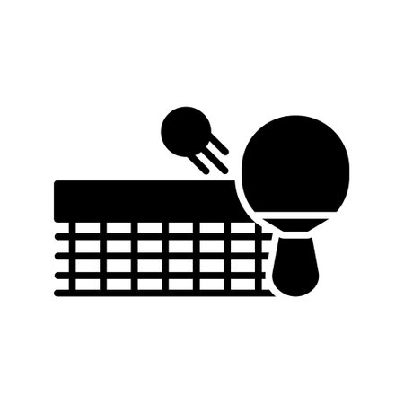 Ping Pong Creative Icons Designのイラスト素材