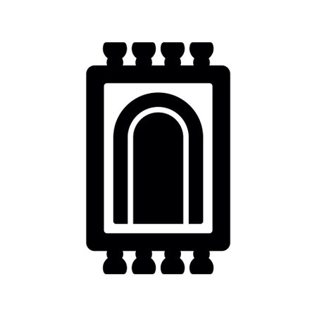 Prayer Rug Creative Icons Designのイラスト素材