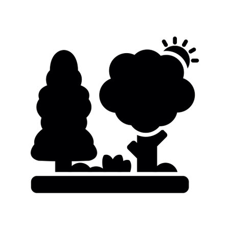 Forest Creative Icons Designのイラスト素材