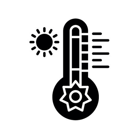 Hot Temperature Creative Icons Design