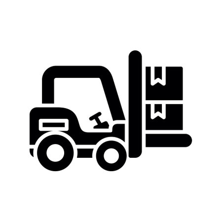 Forklift Creative Creative Icons Design Designのイラスト素材