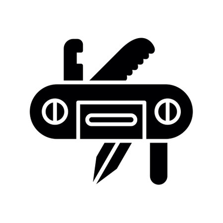 Swiss Army Knife Creative Icons Designのイラスト素材