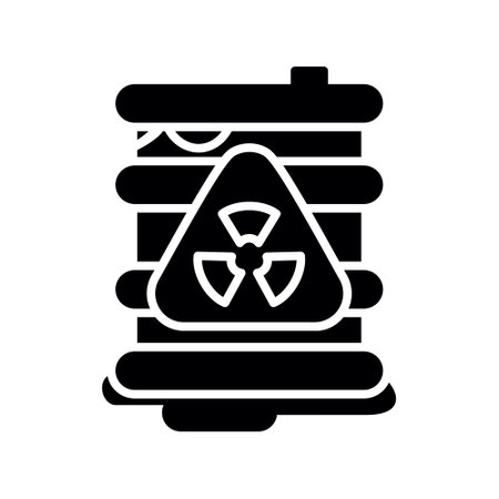 Toxic Waste Creative Icons Designのイラスト素材