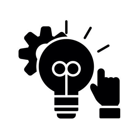 Idea Creative Icons Designのイラスト素材