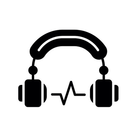 Headphone Creative Icons Designのイラスト素材