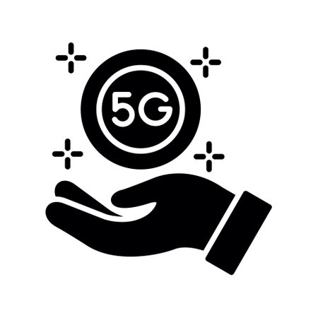 5g Creative Icons Design
