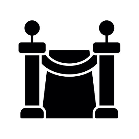 Red Carpet Creative Icons Designのイラスト素材