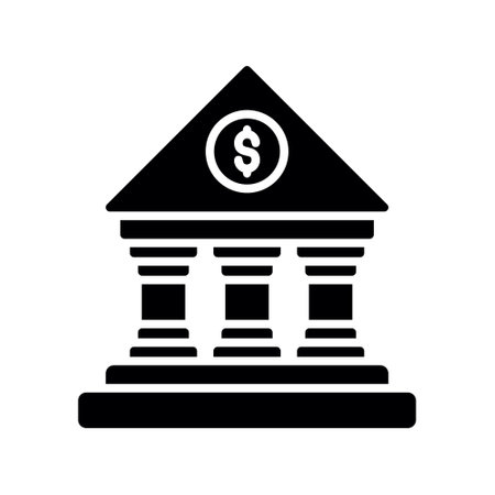 Bank Creative Icons Designのイラスト素材