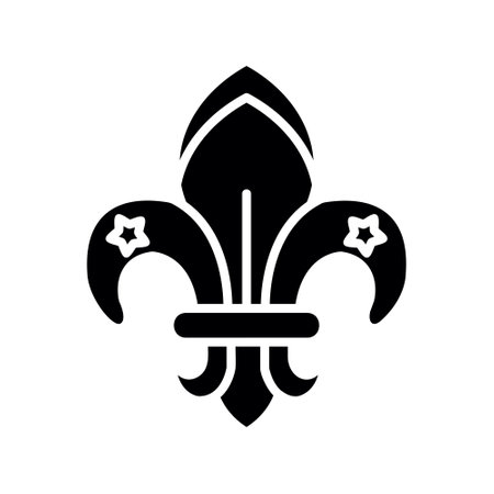 Fleur De Lis Creative Icons Designのイラスト素材