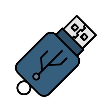 Usb Iconのイラスト素材