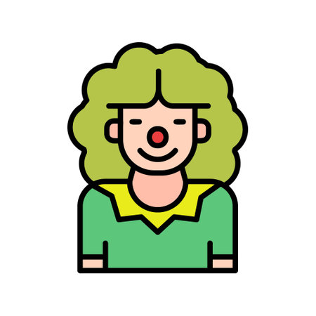 Clown Iconのイラスト素材