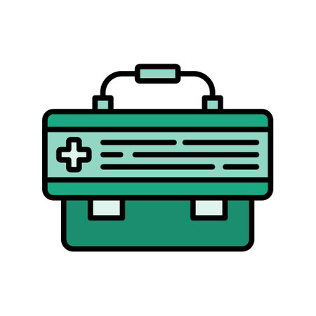 First Aid Kit Iconのイラスト素材