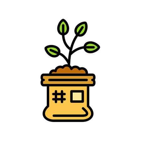 Fertilizer Iconのイラスト素材