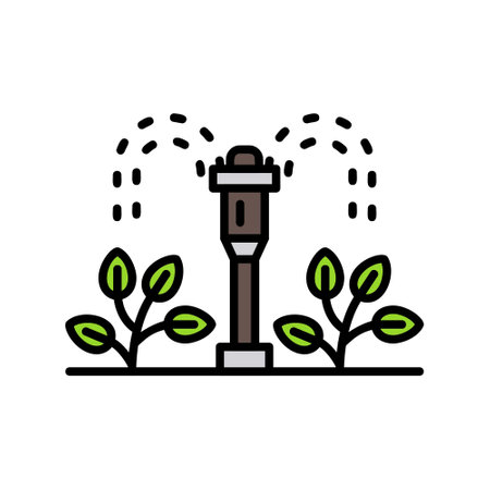 Sprinkler Iconのイラスト素材