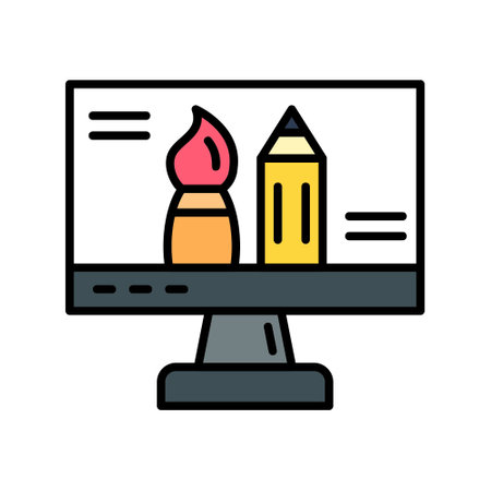 Graphic Design Iconのイラスト素材