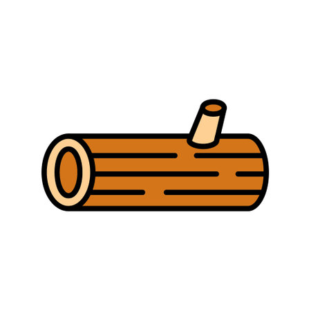Log Iconのイラスト素材