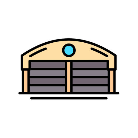 Warehouse Iconのイラスト素材
