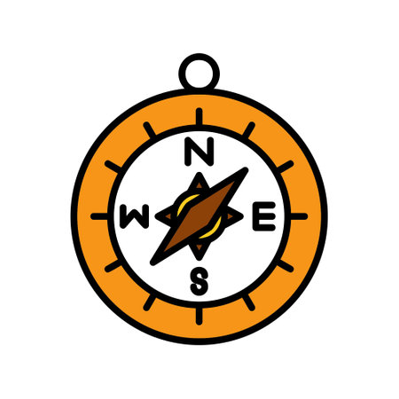 Compass Iconのイラスト素材