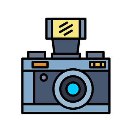 Camera Iconのイラスト素材