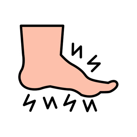Foot Iconのイラスト素材