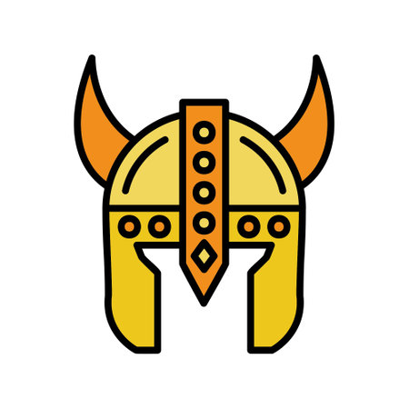 Helmet Iconのイラスト素材