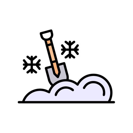 Shovel iconのイラスト素材