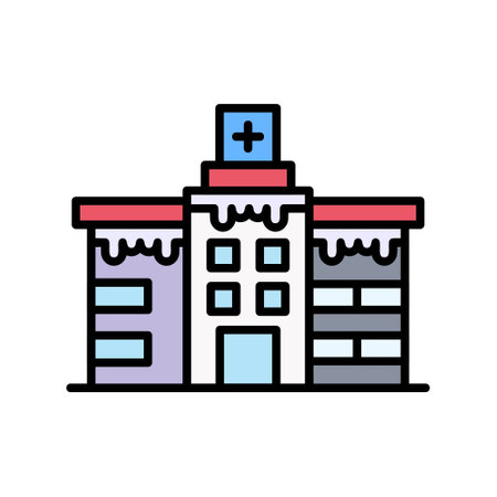 Hospital iconのイラスト素材
