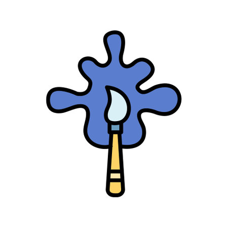 Paint Creative Icons Designのイラスト素材